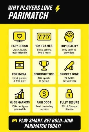 Parimatch online casino and bookmaker