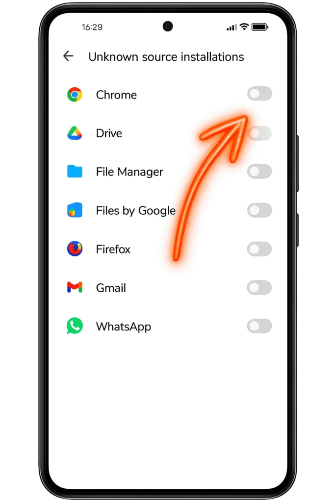 Install app by Parimatch