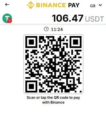 Parimatch crypto deposit via Binance