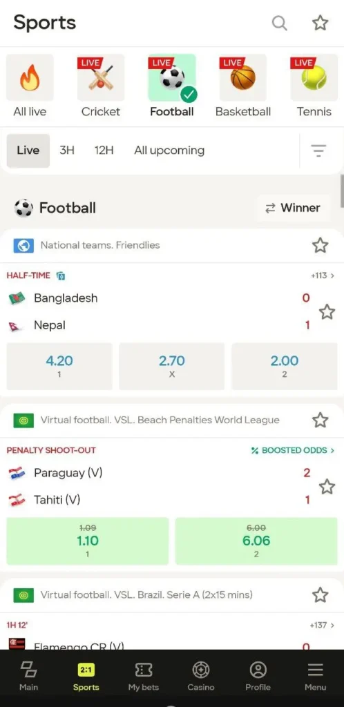 Parimatch Sports Betting