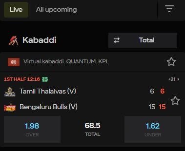 bet on Kabaddi online