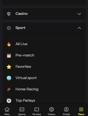 Parimatch online sports betting