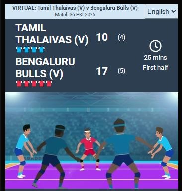 virtual Kabaddi betting online