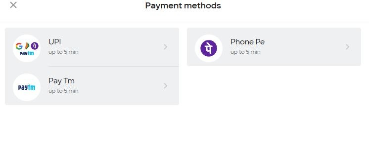 Parimatch deposit on desktop