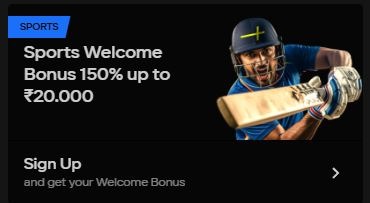 Parimatch Sports Welcome bonus