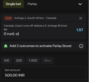 how to bet on cricket