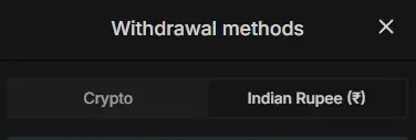Parimatch crypto withdrawal