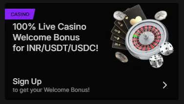 Parimatch crypto bonus live casino