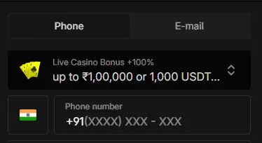 Parimatch crypto bonus