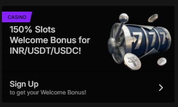 Parimatch crypto bonus slots