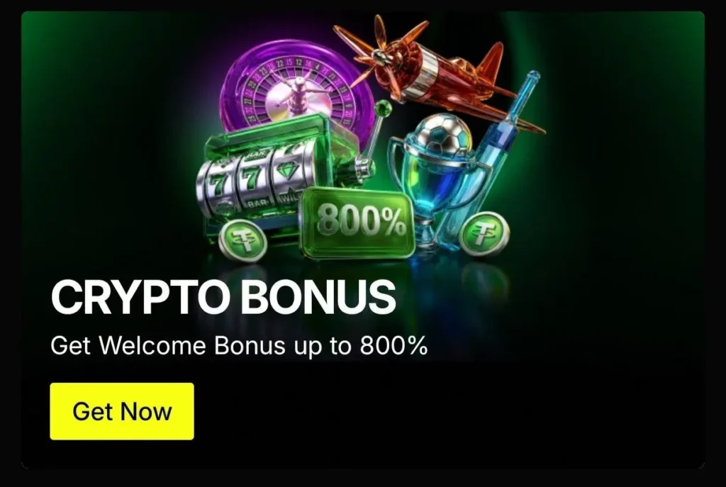 Parimatch Crypto Bonus