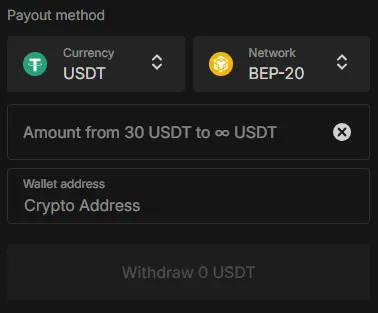 Parimatch crypto withdrawal