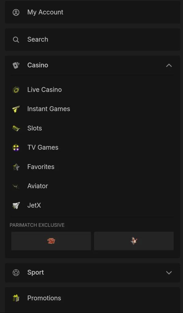 how to play Parimatch slots